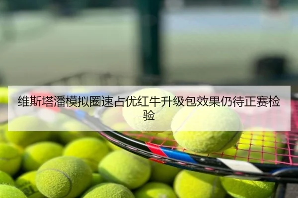 维斯塔潘模拟圈速占优红牛升级包效果仍待正赛检验